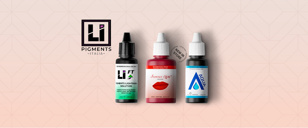 Li Pigments, ora sul nostro shop la nuova linea di pigmenti organici per il PMU REACH Compliant 